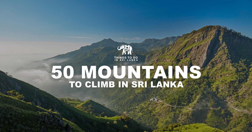 50 Mountains To Climb In Sri Lanka 1